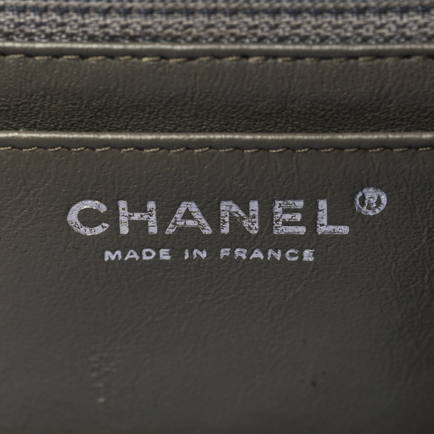 Chanel Caviar Quilted Maxi Single Flap Grey 5 of 9