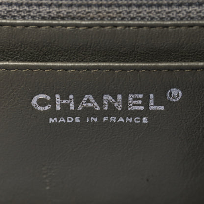Chanel Caviar Quilted Maxi Single Flap Grey 5 of 9