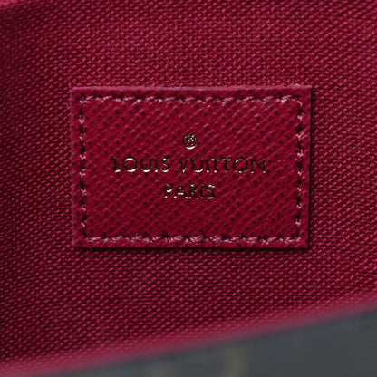 Louis Vuitton Monogram Pochette Felicie Chain Wallet Fuchsia 6 of 10