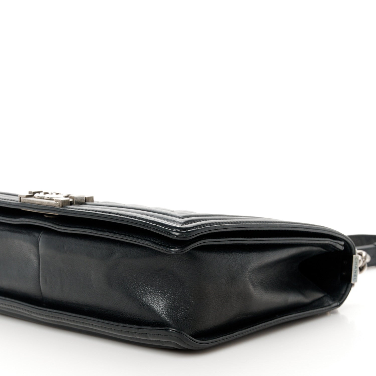 Chanel Calfskin Quilted Large Boy Flap Black 10 of 10