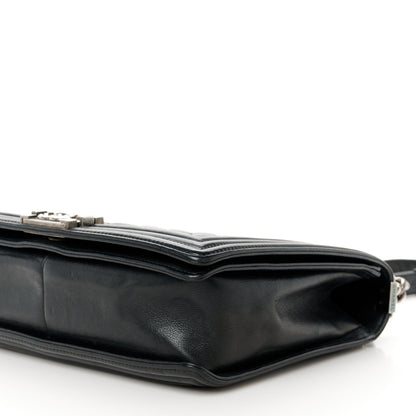 Chanel Calfskin Quilted Large Boy Flap Black 10 of 10