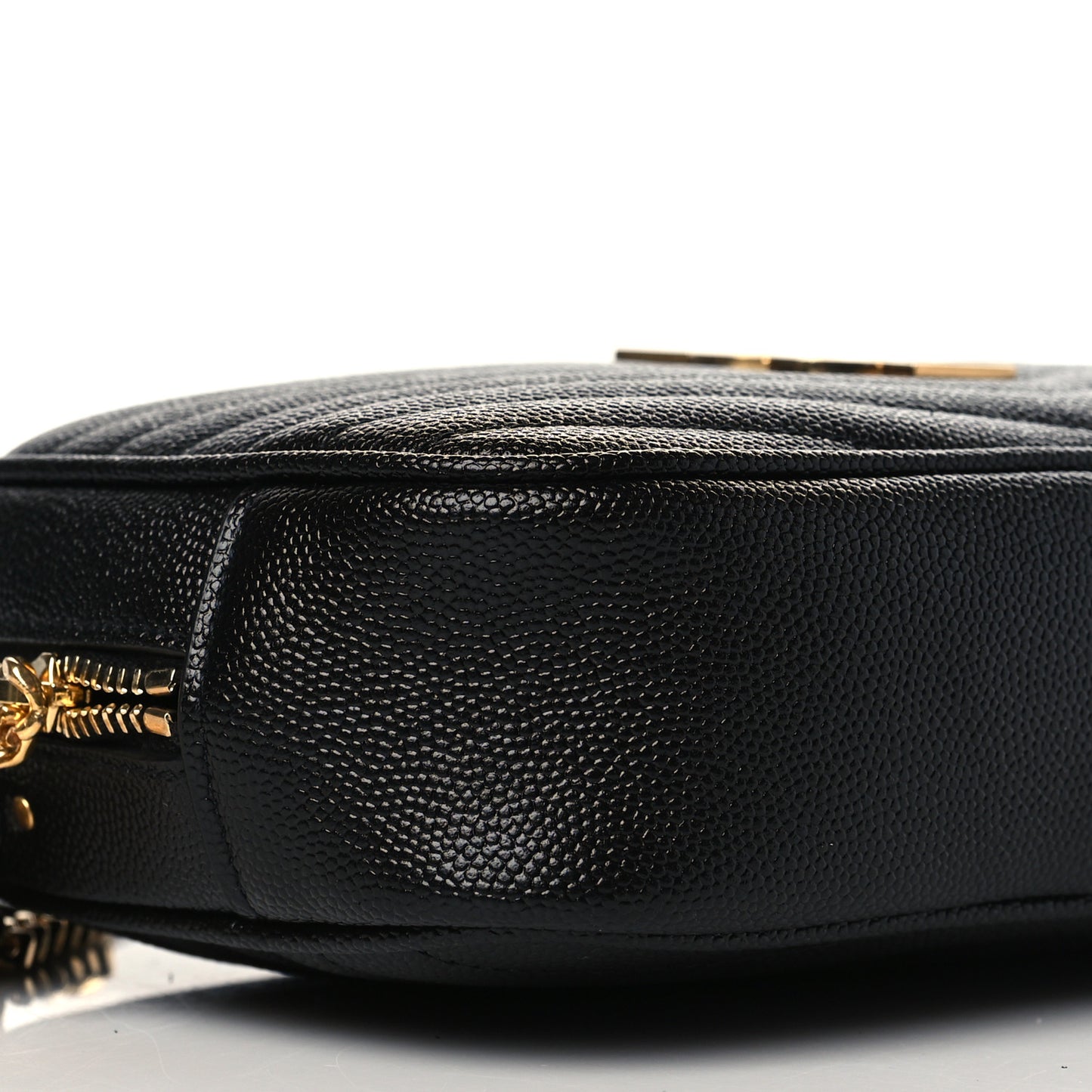 Grain De Poudre Matelasse Monogram Mini Lou Camera Bag Black