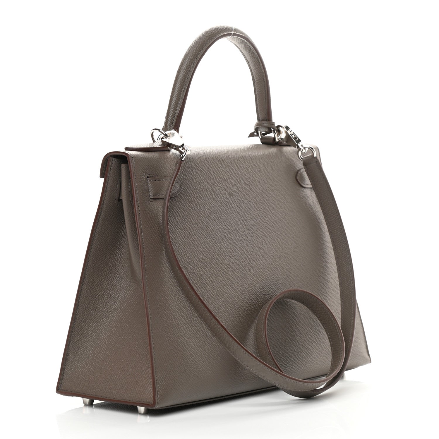 Hermes Epsom Kelly Sellier 28 Etain 3 of 11