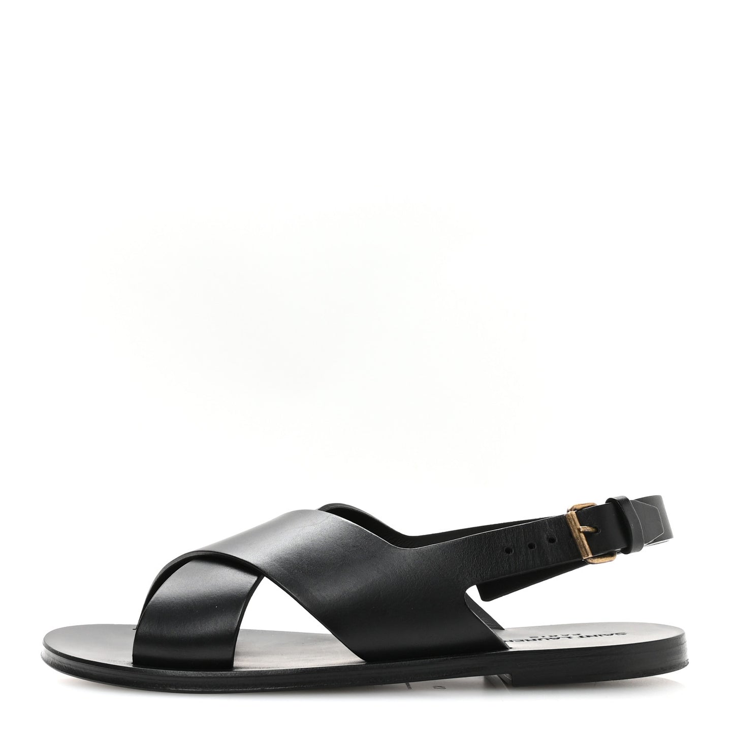 Calfskin Mens Mojave Sandals 43 Black