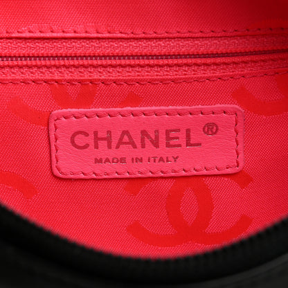 Chanel Calfskin Quilted Cambon Pochette Black 6 of 10