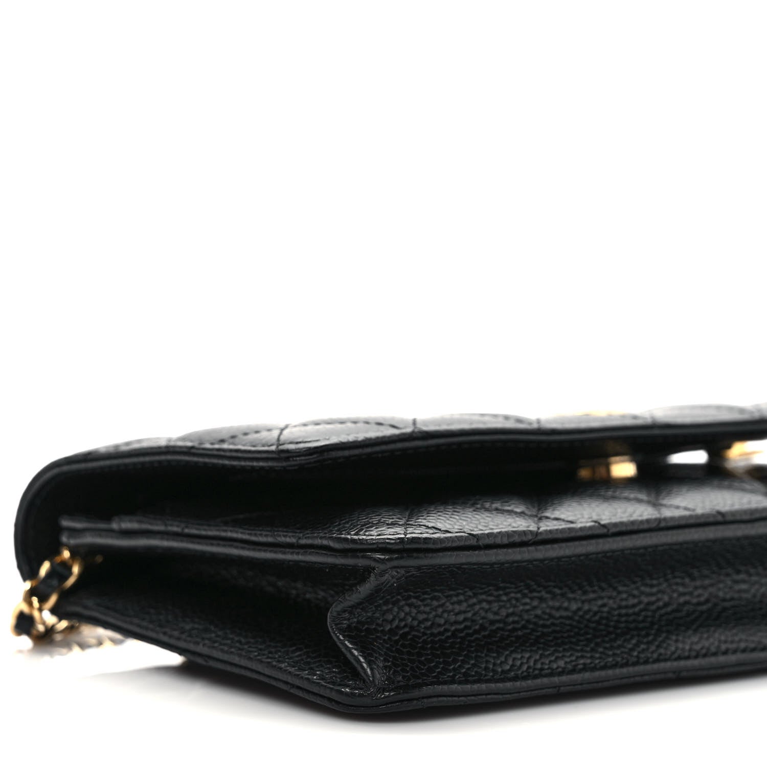 Chanel Caviar Quilted Wallet On Chain WOC Black 8 of 9