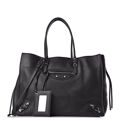 Balenciaga Veau Papier B4 Zip Around Tote Black 1 of 10