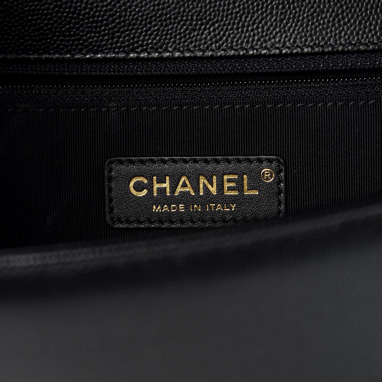Chanel Caviar Quilted New Medium Boy Flap Black 6 of 9