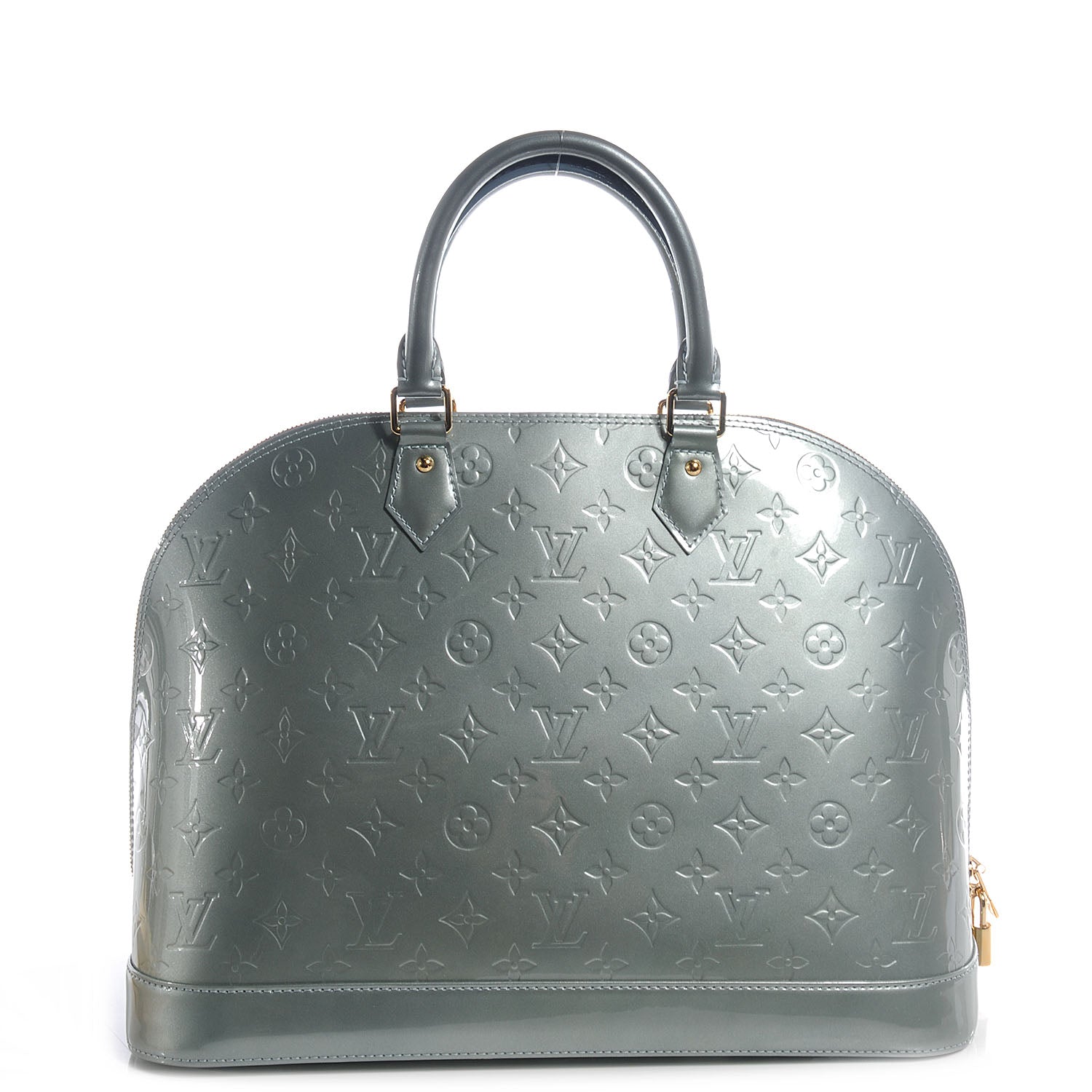 Louis Vuitton Vernis Alma GM Givre 1 of 8