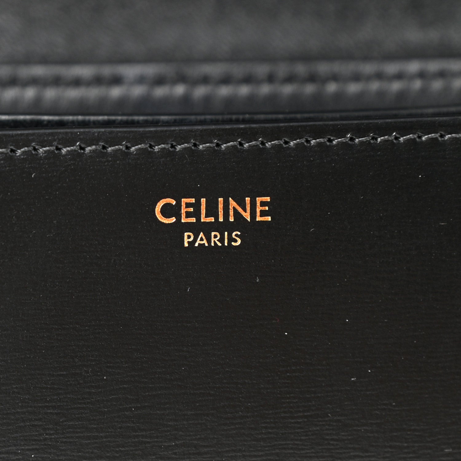 Celine Box Calfskin Small Classic Box Flap Bag Black 6 of 10