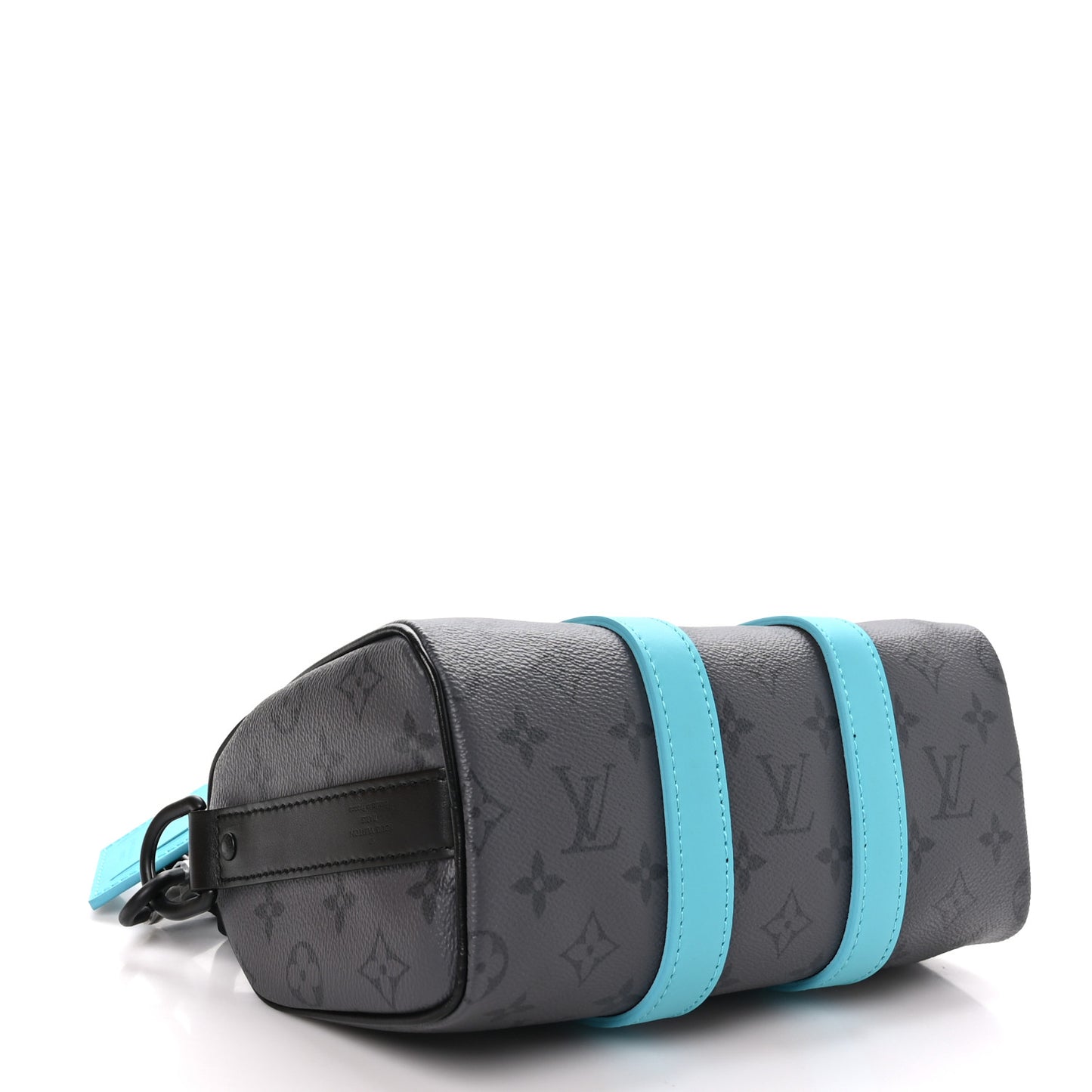 Reverse Monogram Eclipse Keepall Bandouliere 25 Turquoise