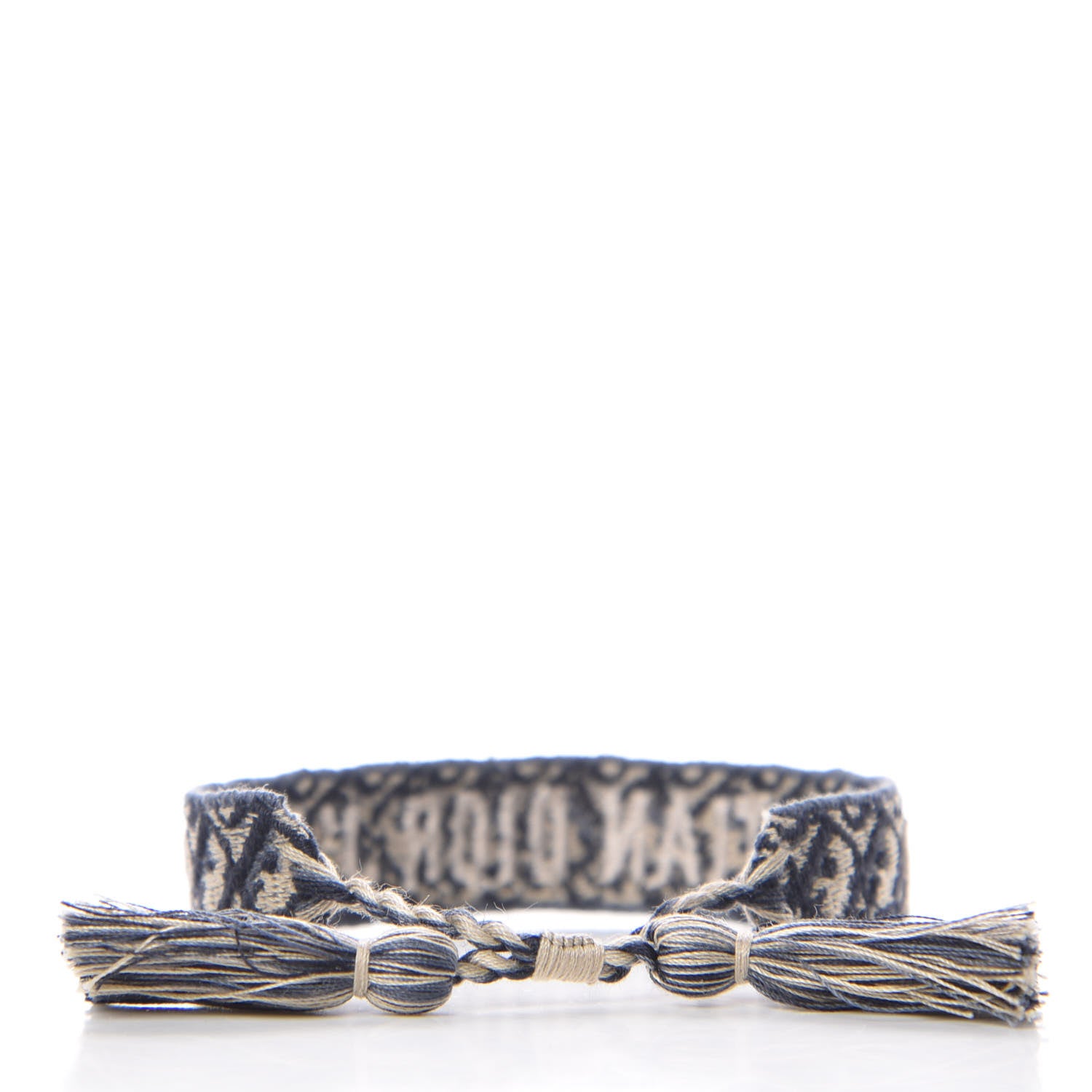 Christian Dior Woven Cotton J'Adior Friendship Bracelet Set 5 of 7