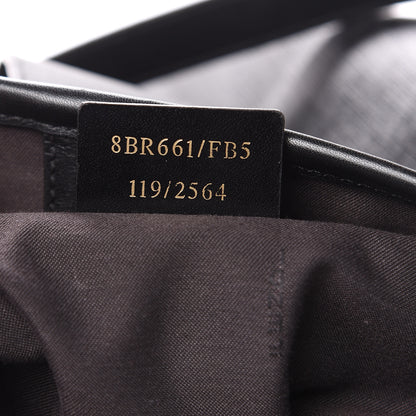 Fendi Zucchino Spalmati Vitello Medium Chiusura Tote Black 7 of 12