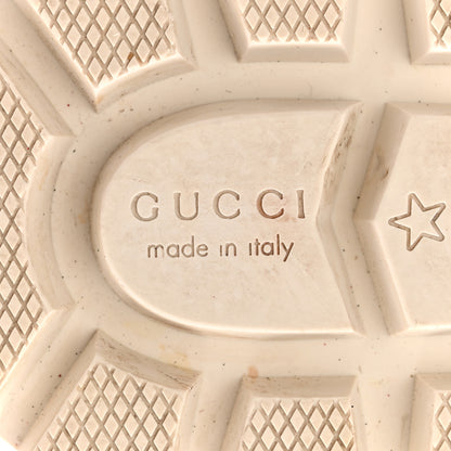 Gucci Calfskin Nappa Rhombus Quilted Trip Ankle Boots 39.5 Great White 7 of 11