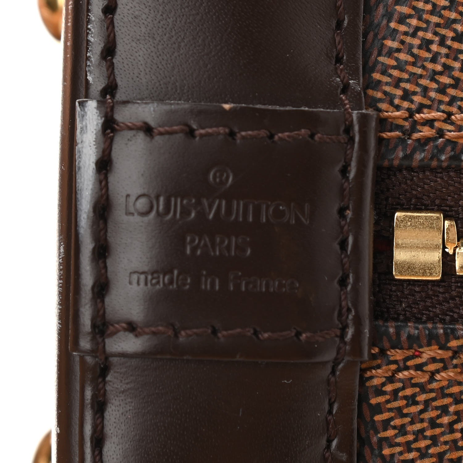 Louis Vuitton Damier Ebene Alma BB 6 of 14