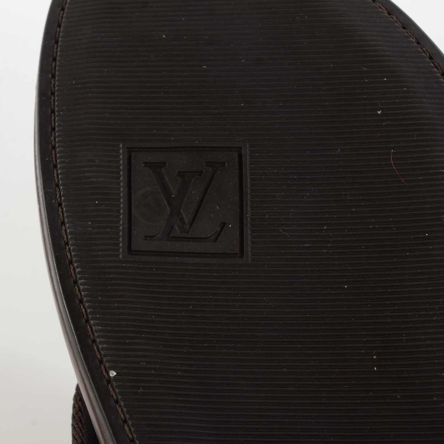 Leather Atoll Thong Sandals 38 Cacao