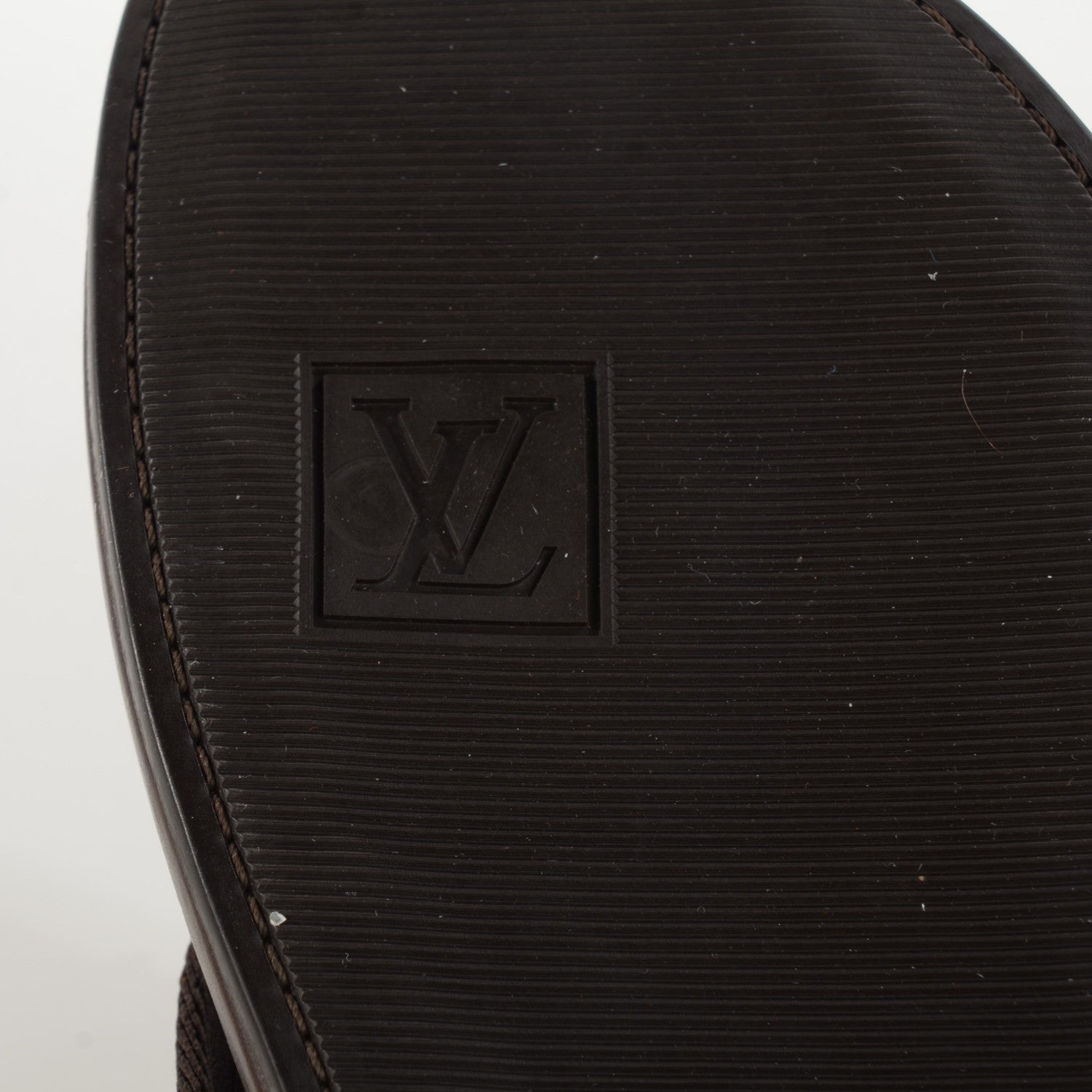 Louis Vuitton Leather Atoll Thong Sandals 38 Cacao 8 of 10
