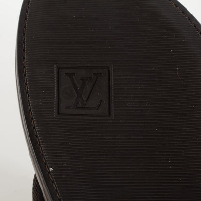 Louis Vuitton Leather Atoll Thong Sandals 38 Cacao 8 of 10