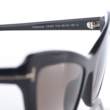 Tom Ford Valesca Cat Eye Sunglasses TF555 Black 5 of 9
