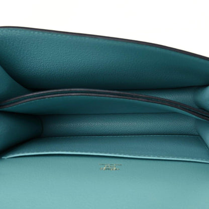 Hermes Evercolor Mini Sac Roulis Bleu Atoll 7 of 9