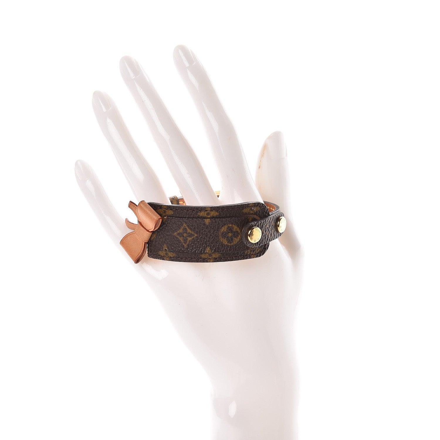 Louis Vuitton Monogram Address Bracelet 2 of 4