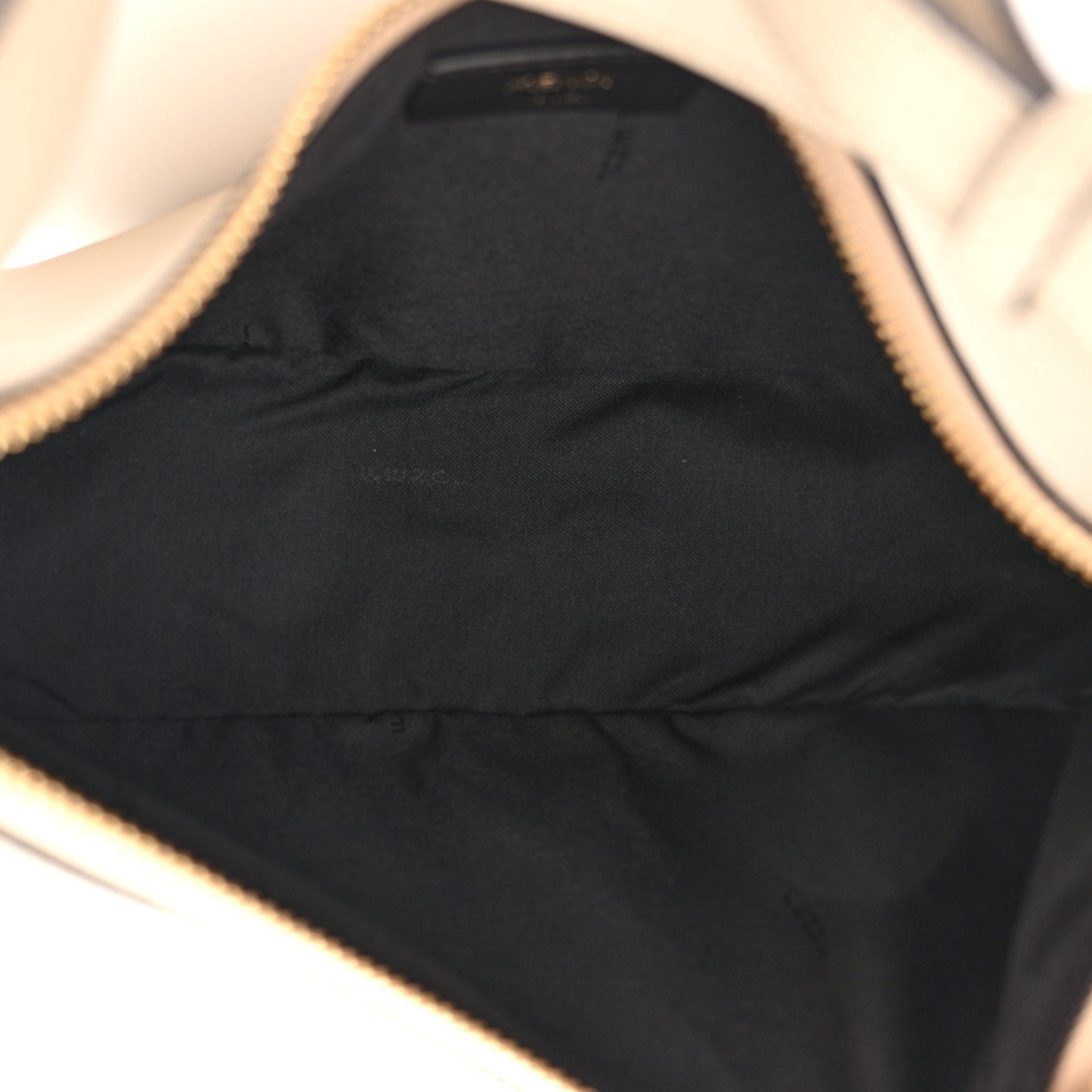 Vitello Grace Matte Small Fendigraphy Hobo Bag Nuvola