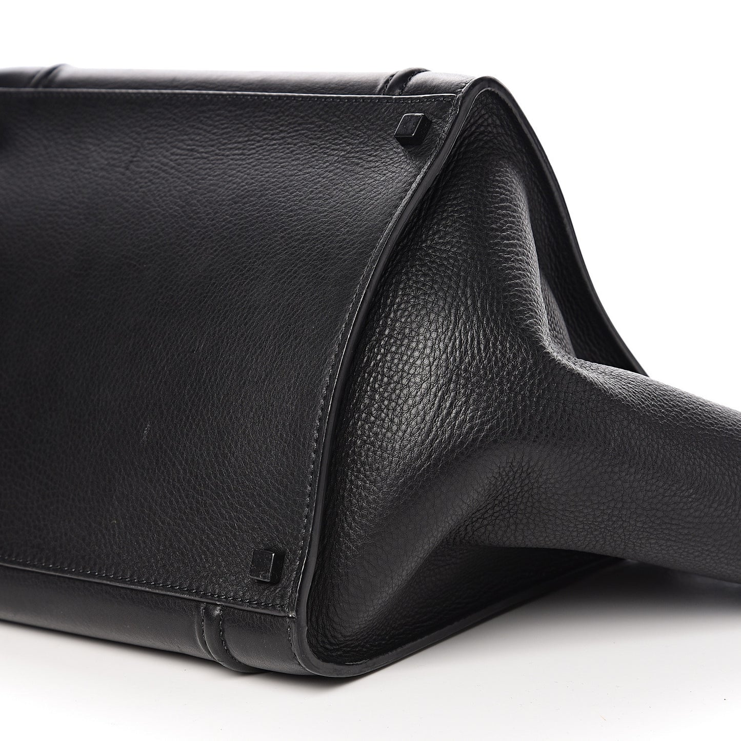 Supple Calfskin Medium Phantom Luggage Black