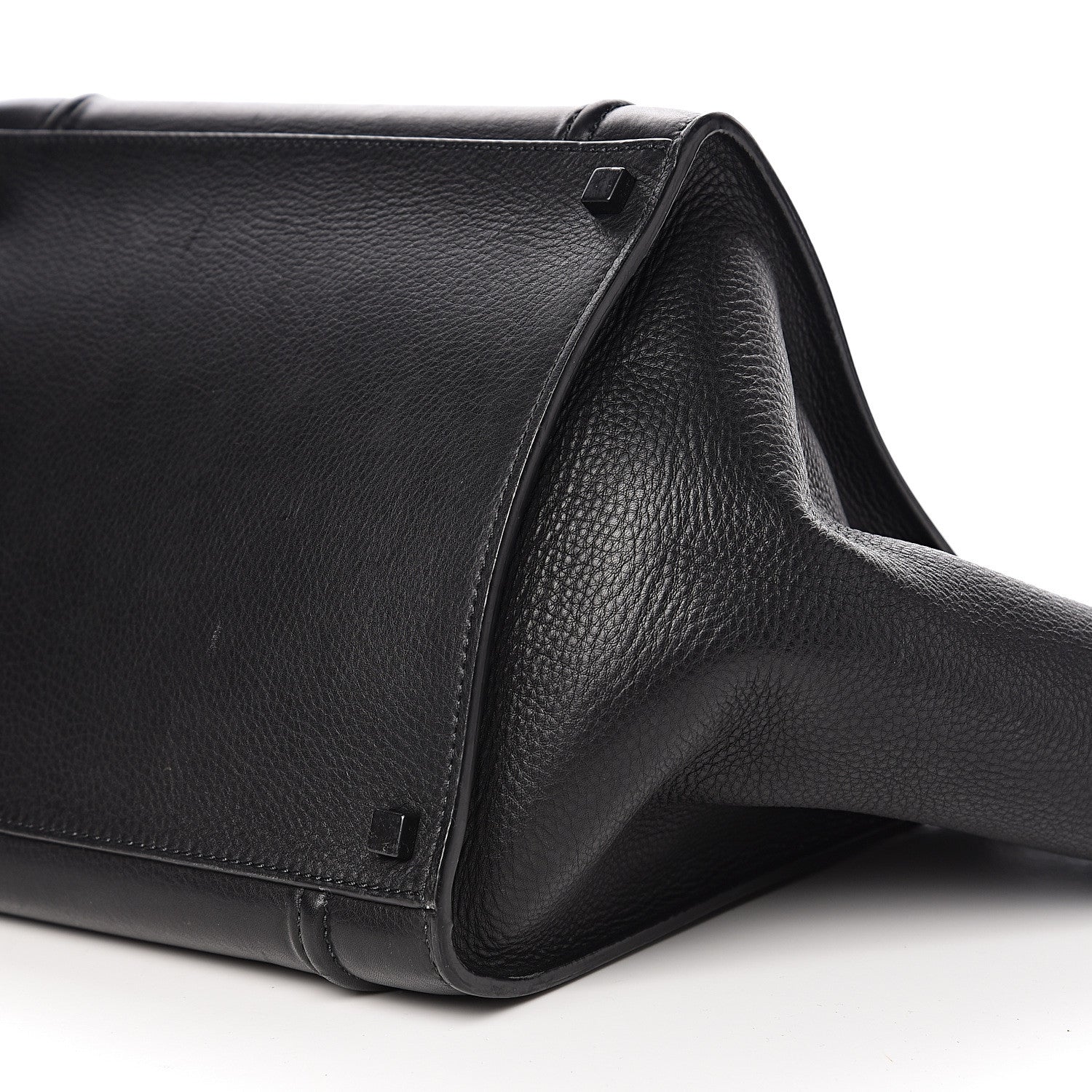 Celine Supple Calfskin Medium Phantom Luggage Black 8 of 10