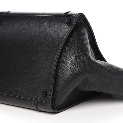 Celine Supple Calfskin Medium Phantom Luggage Black 8 of 10