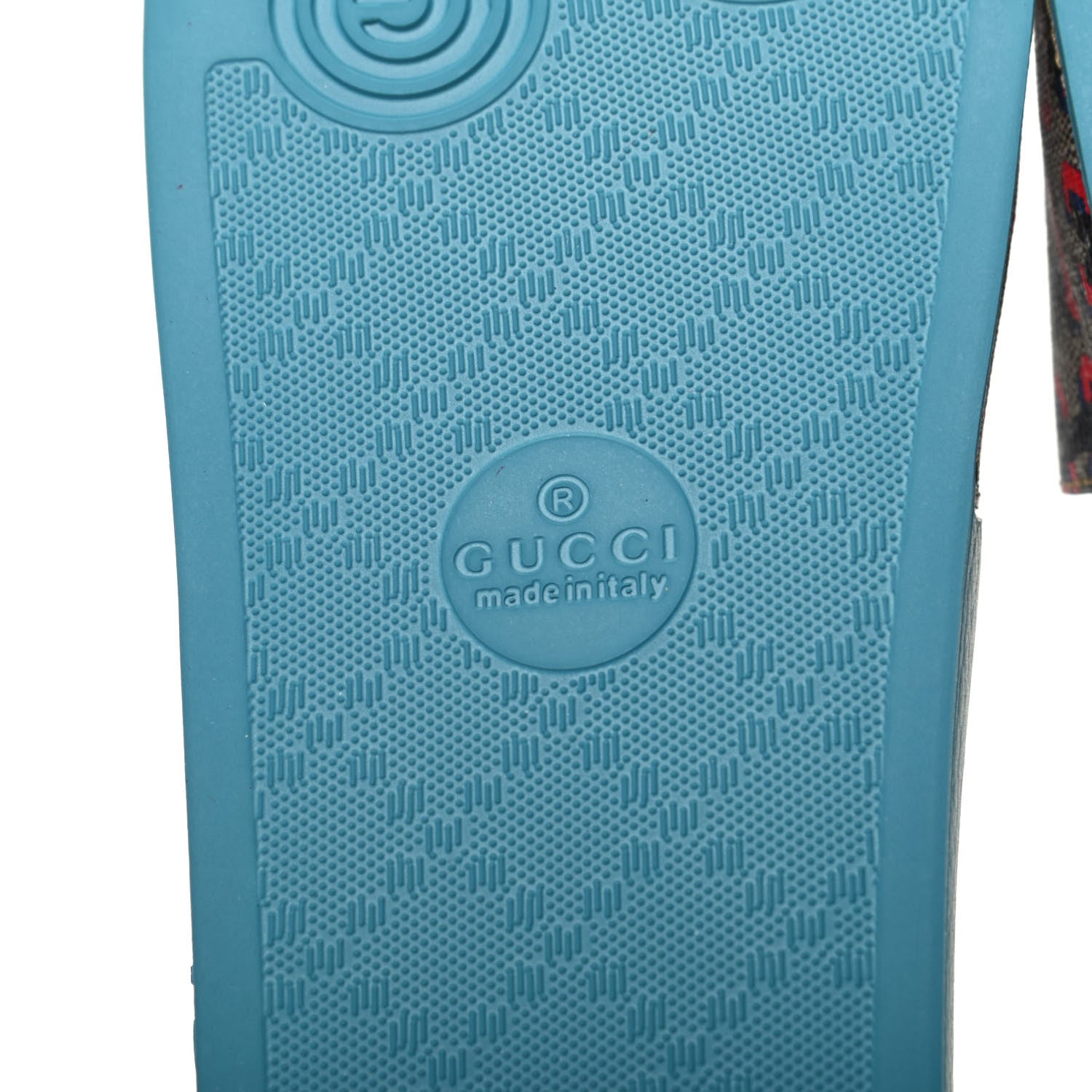 Gucci GG Supreme Monogram Gucci Wolf Slide Sandals 35 Multicolor 7 of 9