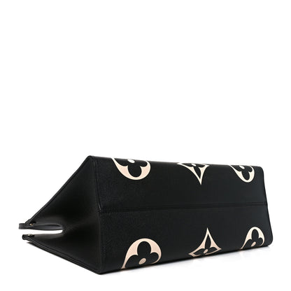Louis Vuitton Empreinte Monogram Giant Onthego GM Black Beige 5 of 16