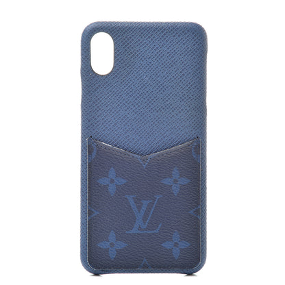 Louis Vuitton Monogram Taiga iPhone XS Max Bumper Cobalt 1 of 10