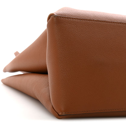 Louis Vuitton Grained Calfskin Lockme Shopper Chataigne 8 of 11