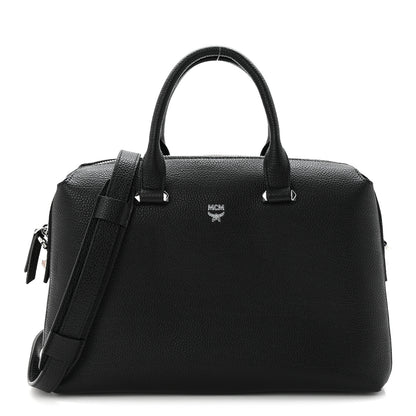 MCM Grained Calfskin Medium Ella Boston Black 1 of 9