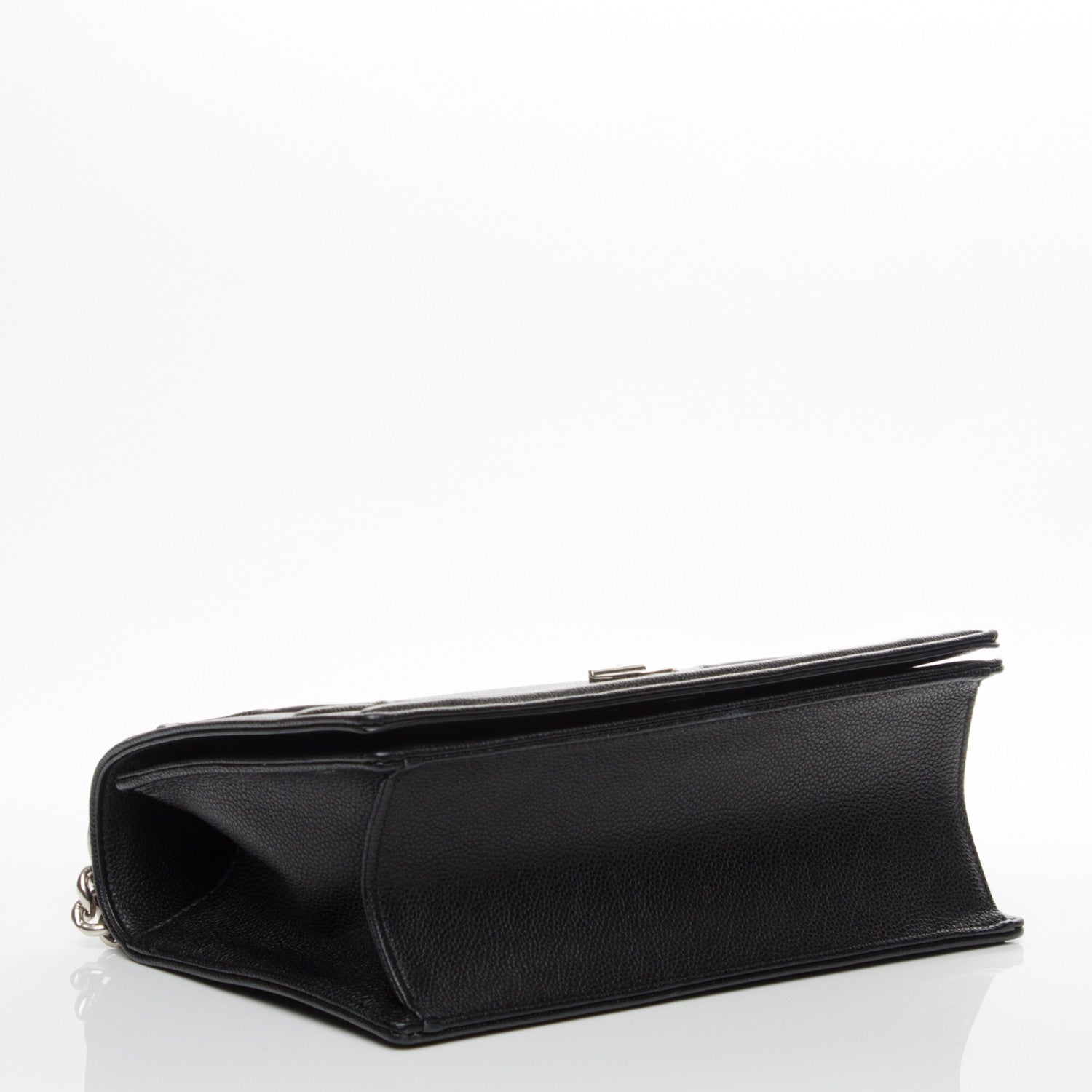 Christian Dior Grained Calfskin Medium Diorama Flap Bag Black 4 of 7