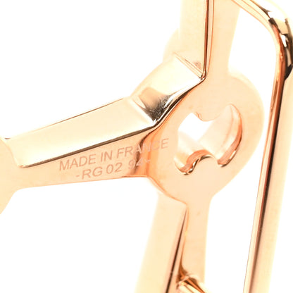 Hermes 24mm H Equestre Belt Buckle Rose Gold 3 of 4