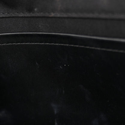 Louis Vuitton Patent Louise Clutch Black 8 of 10