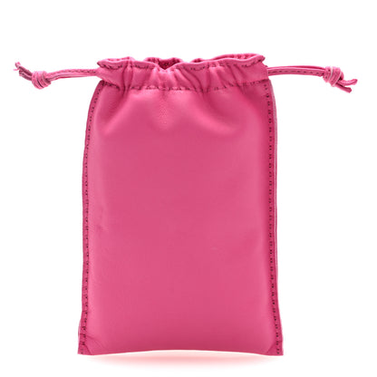 Hermes Milo Lambskin Pilo Pouch  Rose Mexico 1 of 6