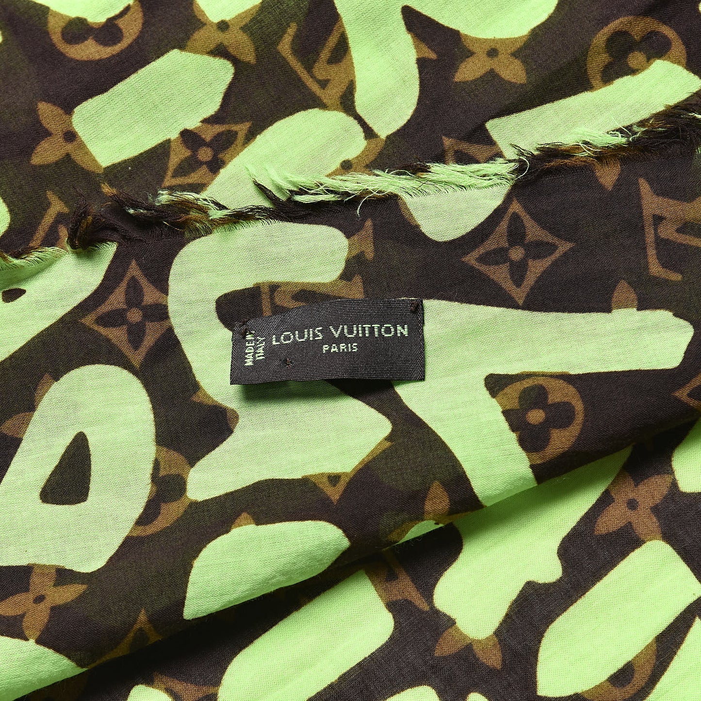 Cotton Graffiti Pareo Green