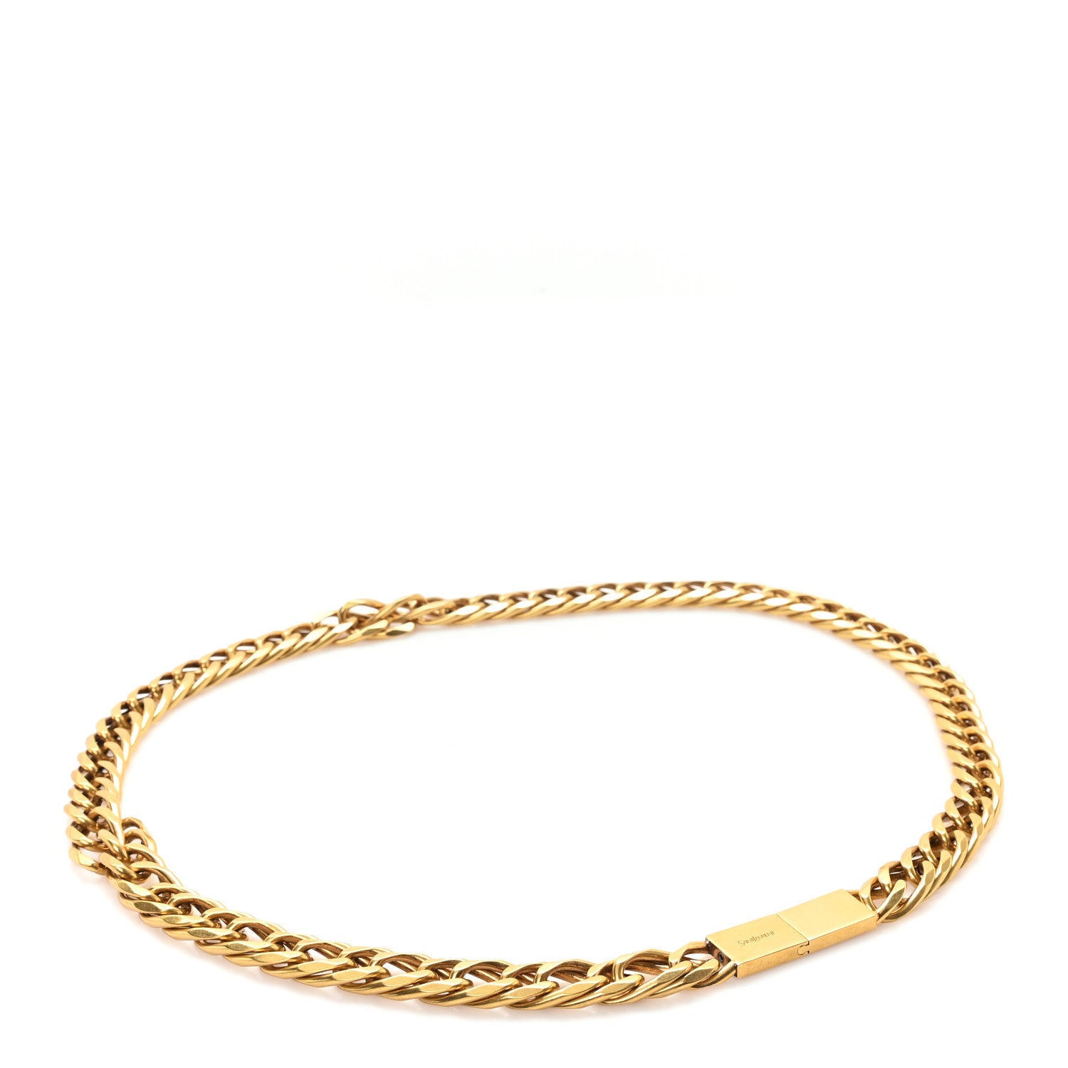 Saint Laurent Chain Belt Light Bronze 1 of 4