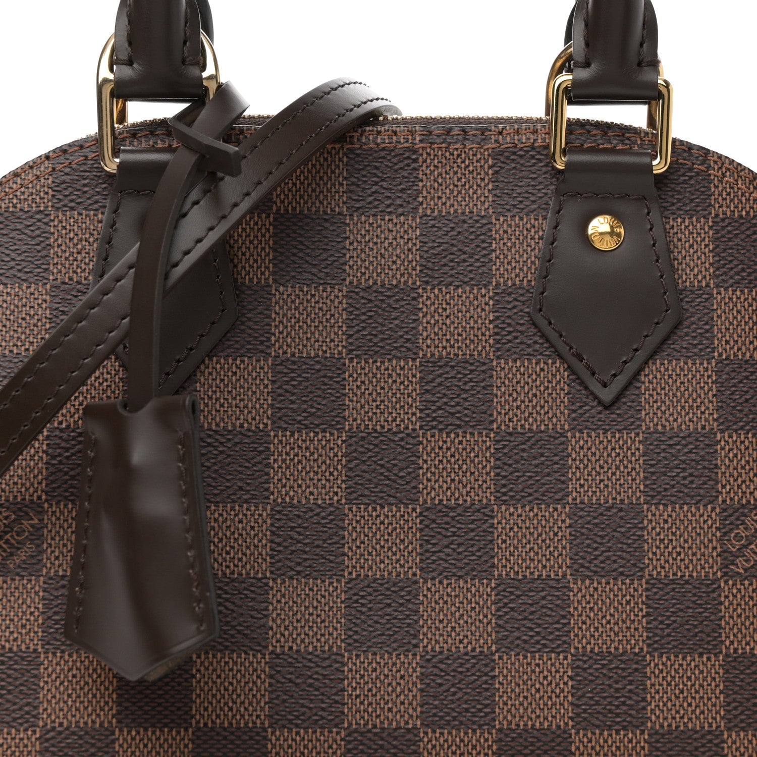 Louis Vuitton Damier Ebene Alma BB 8 of 16
