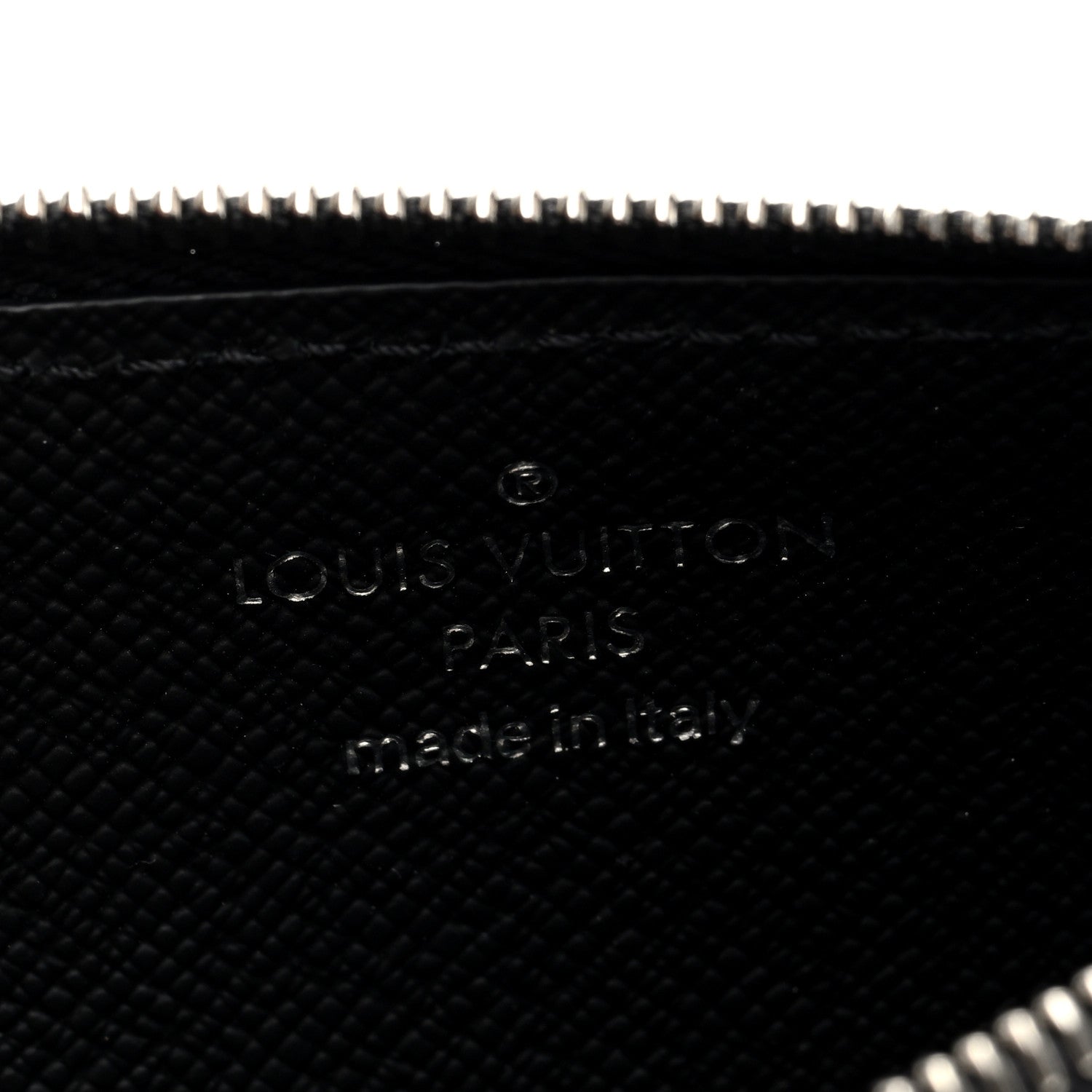 Louis Vuitton Monogram Eclipse Sunset Taiga Coin Card Holder 5 of 5