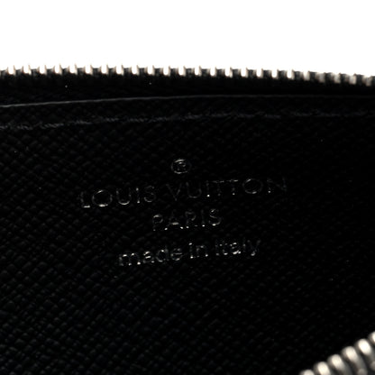 Louis Vuitton Monogram Eclipse Sunset Taiga Coin Card Holder 5 of 5