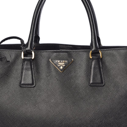 Prada Saffiano Lux Large Tote Black 13 of 19