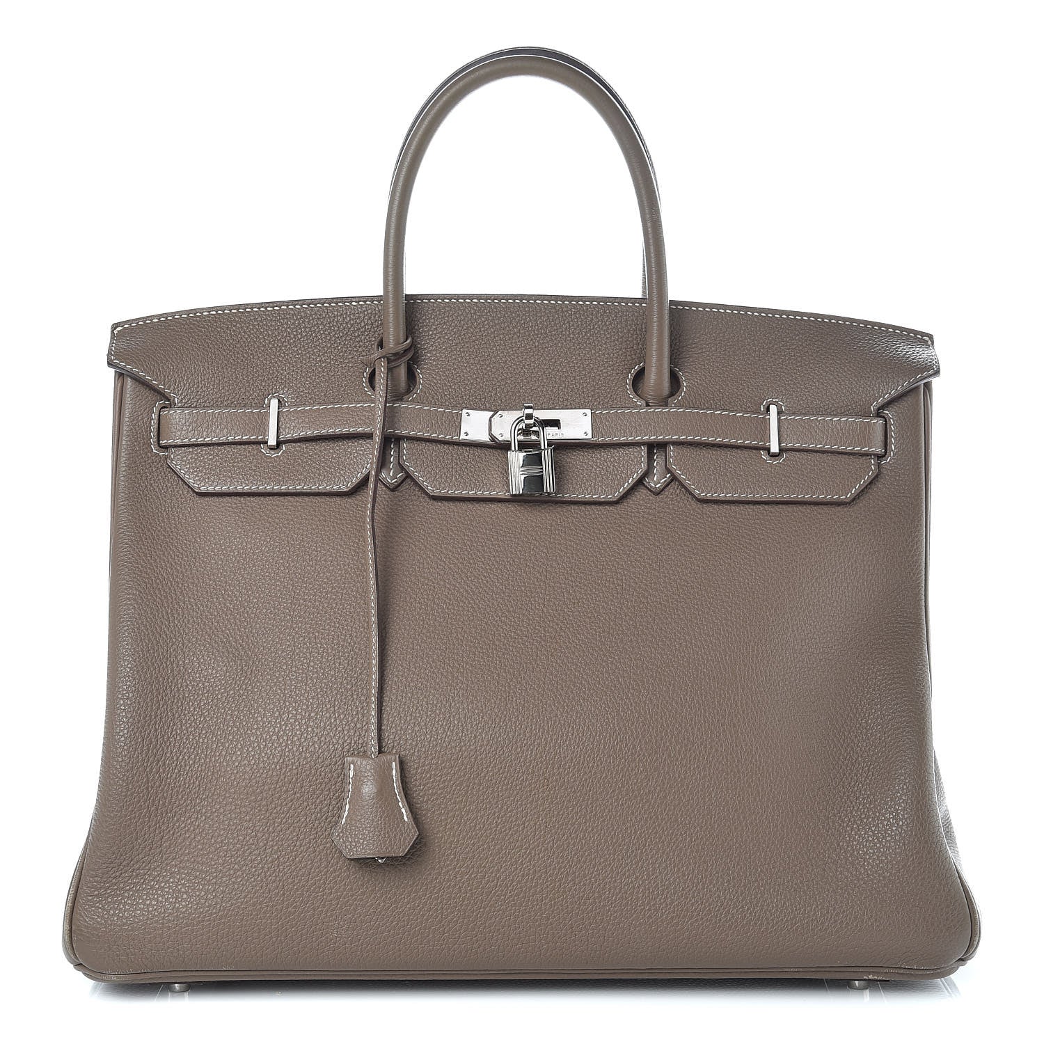 Hermes Togo Birkin 40 Etoupe 1 of 47