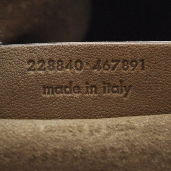 Saint Laurent Leather Large Roady Brown 11 of 12