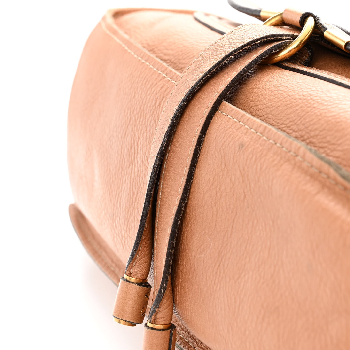 Calfskin Small Marcie Satchel Nut