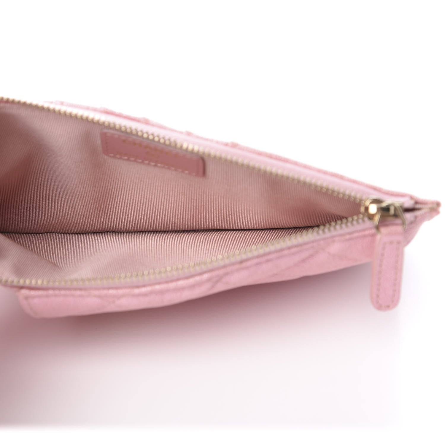 Chanel Iridescent Caviar Quilted Classic iPhone Pouch Rose Pink 5 of 7