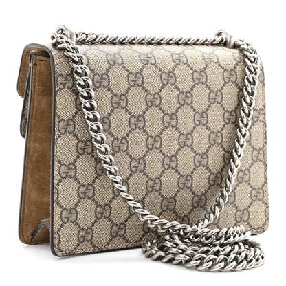 Gucci GG Supreme Monogram Mini Dionysus Shoulder Bag Taupe 3 of 9