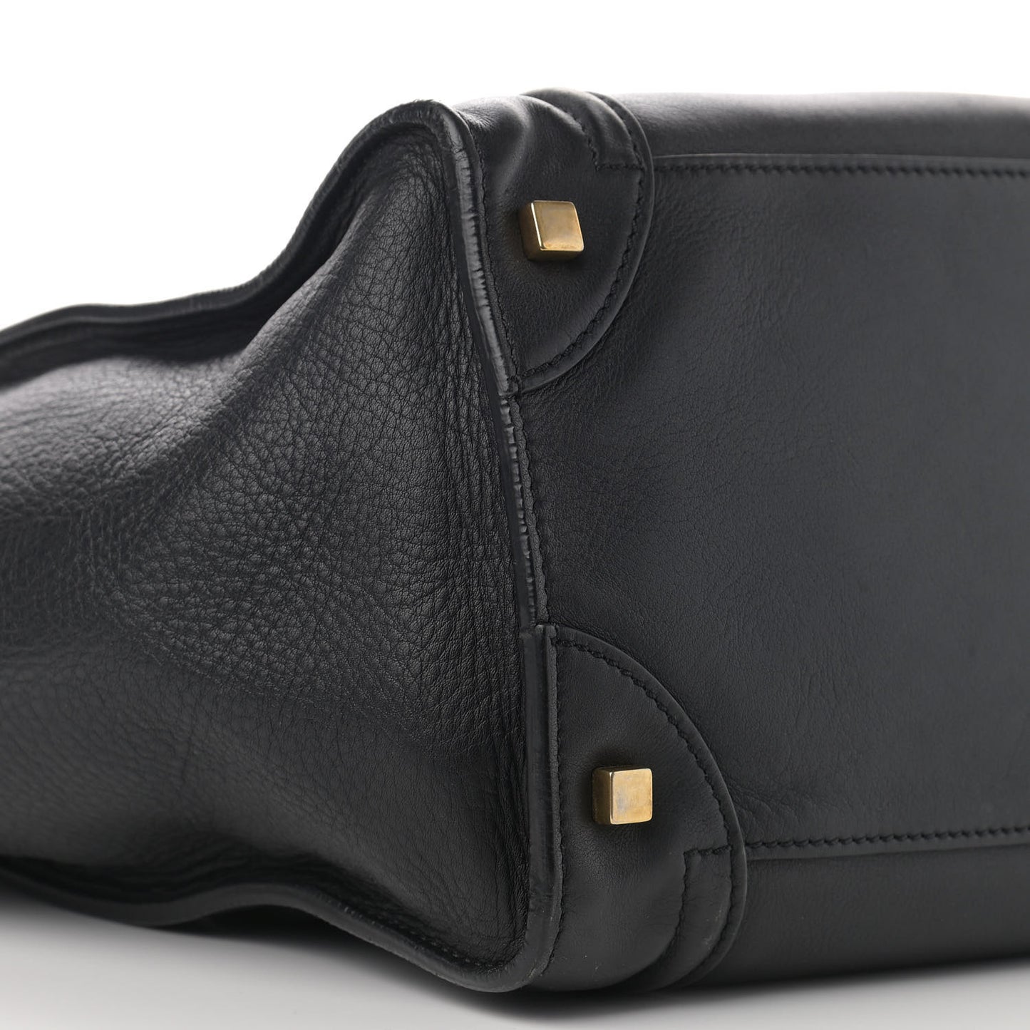 Smooth Calfskin Mini Luggage Black